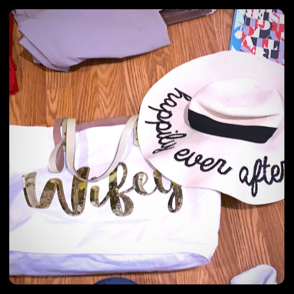 Wifey hat and bag